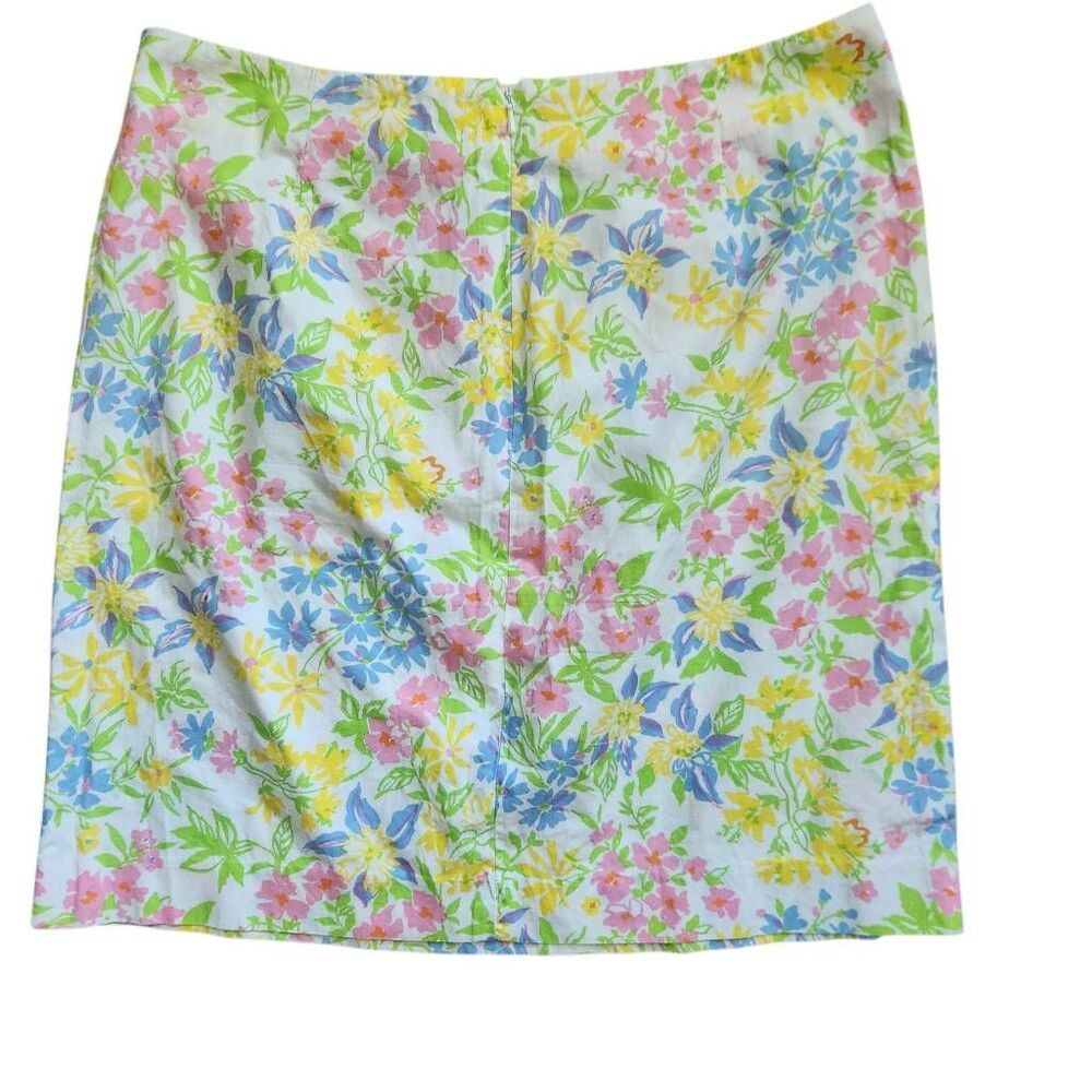 Lauren Ralph‎ Lauren Pencil Skirt 10 Floral Mini Cottagecore Spring Preppy